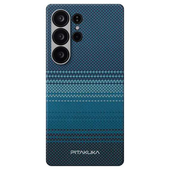 Husa Aramid PTK Samsung S25 Plus S936, Kevlar Fiber, cu MagSafe, Moonrise Blue [2]