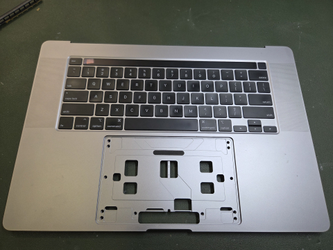 Piese laptop - Palmrest cu Tastatura Touchbar Macbook Pro 16" 2019 A2141 Space Gray