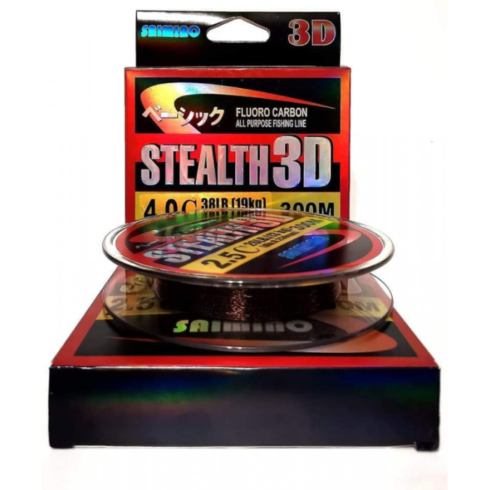 FIR FLUOROCARBON SAIMINO STEALTH 3D, 300m [3]