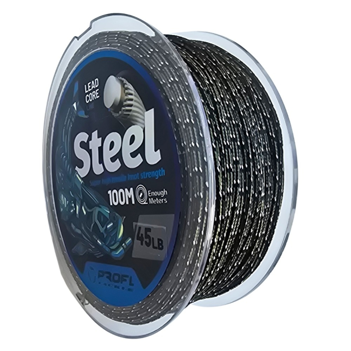FIR TEXTIL LEADCORE PROFL TACKLE STEEL, 100m [3]