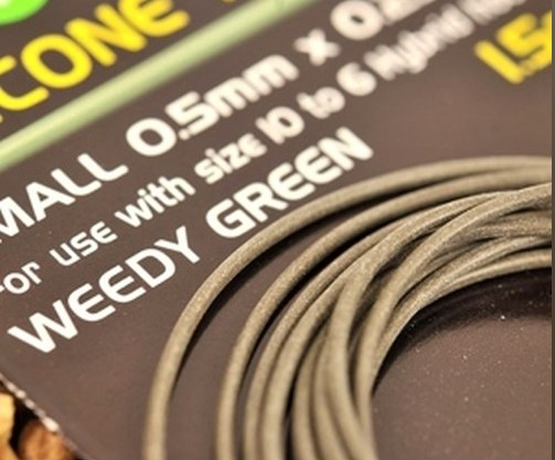 VARNIS KORDA SILICONE TUBING, WEEDY GREEN, 1.5m [3]