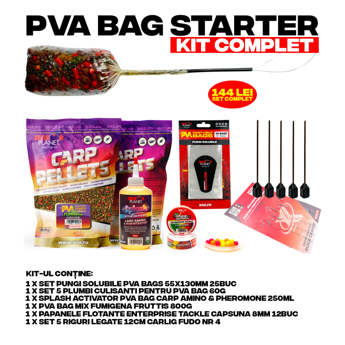 KIT COMPLET PVA BAG STARTER [2]