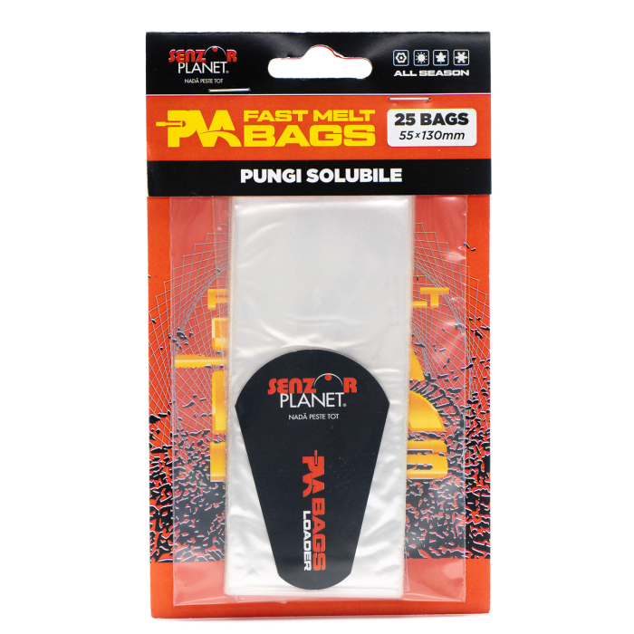 PUNGI SOLUBILE PVA BAGS 55x130mm 25buc [2]