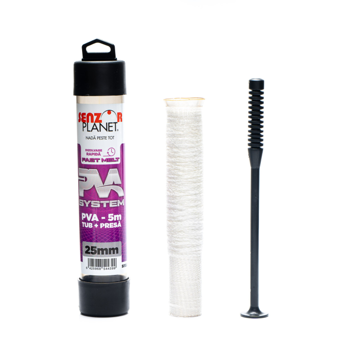 KIT PLASA SOLUBILA FAST MELT 25mm PVA SYSTEM + TIJA COMPRESIE, 5m [2]