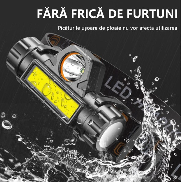 LANTERNA CAP USB CU ACUMULATOR [4]