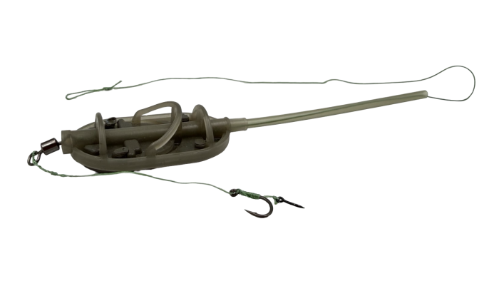 MONTURA METHOD FEEDER CU TIJA 40g CARLIG NR 8 CU SPIN PE FIR DE PAR 40G [2]