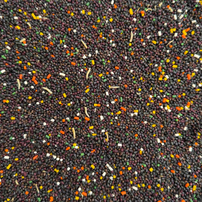 PELETE APA RECE FAINA PESTE & VIERMUSI MIX 2-3mm 1kg [2]