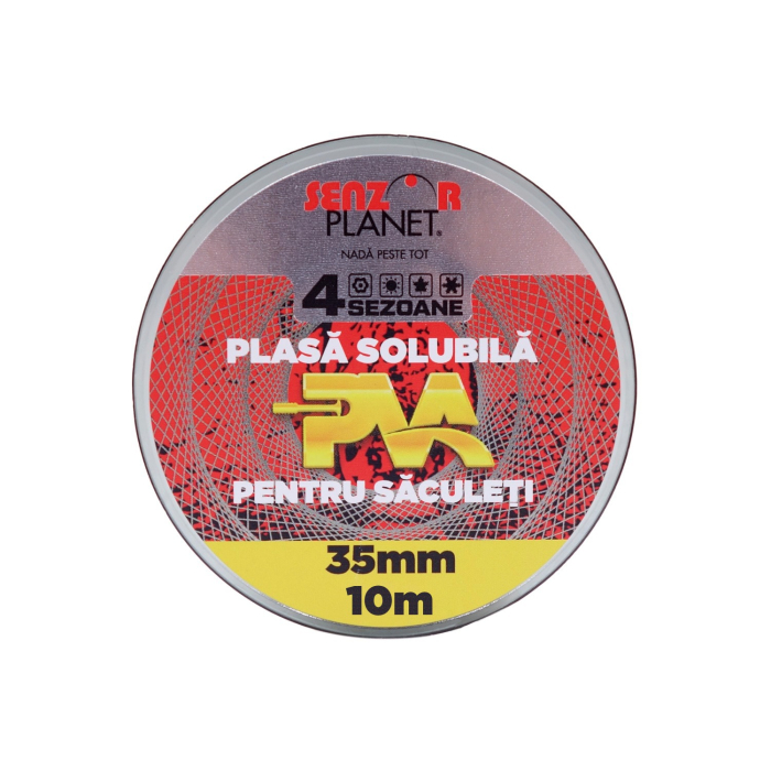 REZERVA PVA SENZOR PLASA SOLUBILA SLOW MELT 35mm PENTRU SACULETI, 10m [4]