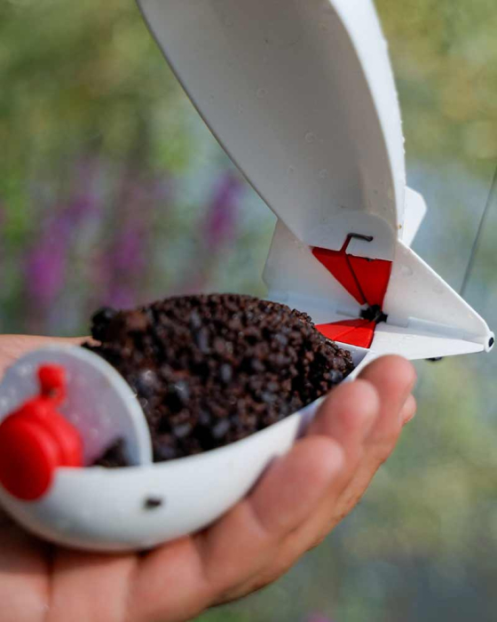 RACHETA DE NADIRE SPOMB ALB LARGE X [3]