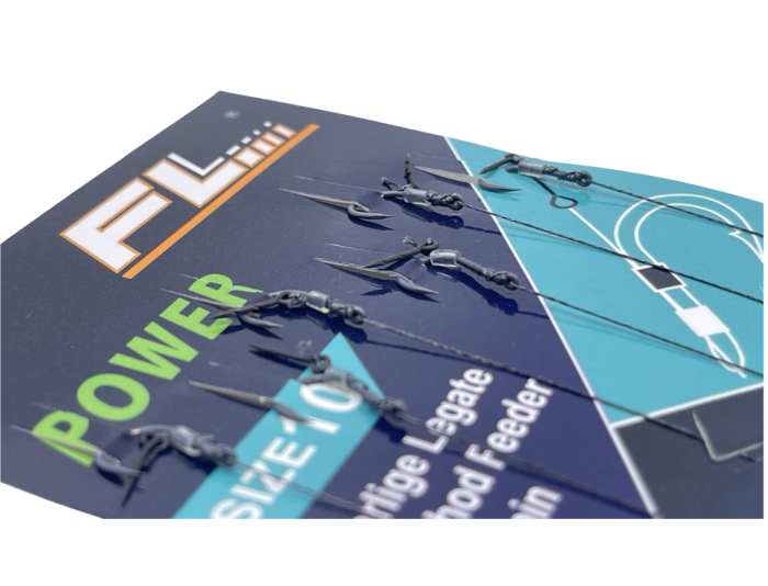 SET RIGURI FL METHOD FEEDER CU SPIN 7mm, CARLIG POWER, 6buc [3]