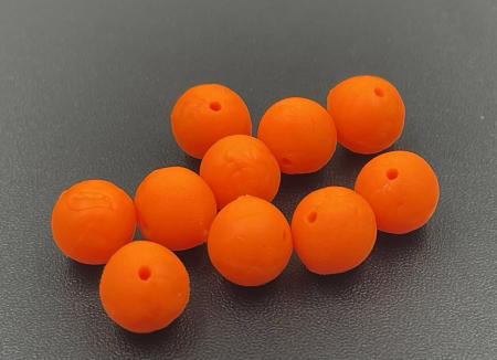 Monturi & Accesorii - BILE POP-UP SILICON PORTOCALIU FLUO 10mm