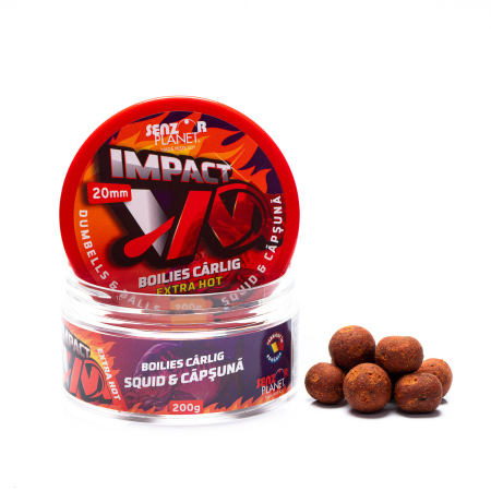 Gama IMPACT VM - BOILIES PENTRU CARLIG IMPACT VM EXTRA HOT 20mm 200g