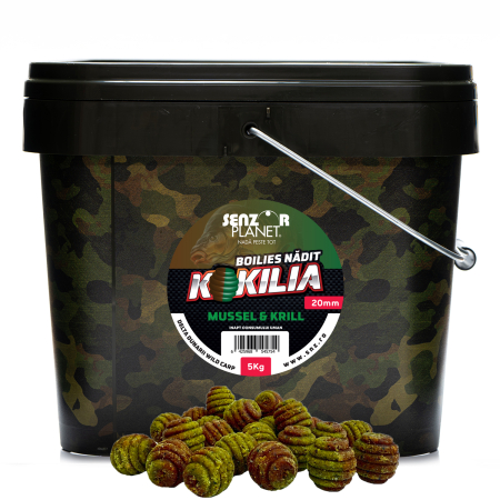 Boilies & Solubile - BOILIES NADIT KOKILIA MUSSEL & KRILL 20mm 5kg