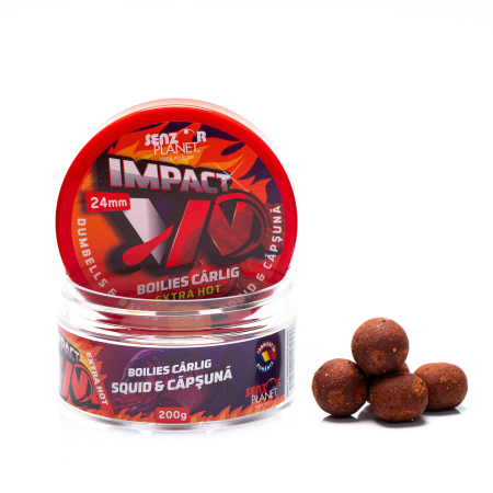 Gama IMPACT VM - BOILIES PENTRU CARLIG IMPACT VM EXTRA HOT 24mm 200g