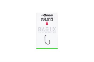 Carlige - CARLIGE KORDA BASIX WIDE GAPE HOOKS, 10buc