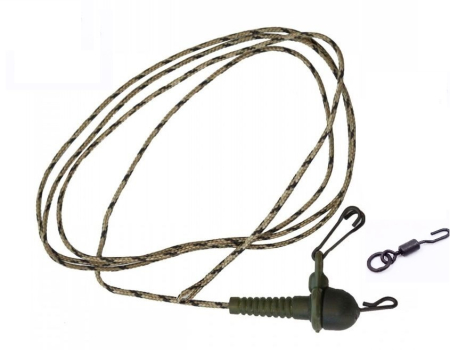 Monturi - SET 4 MONTURI LEADCORE INLINE FL CU AGRAFA QUICK CHANGE