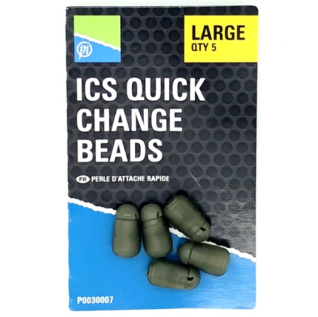 Monturi & Accesorii - BILUTE ANTISOC PRESTON ICS QUICK CHANGE BEADS, 5buc/plic Standard