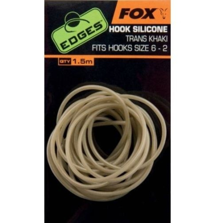 Monturi & Accesorii - TUB ANTITANGLE FOX EDGES HOOK SILICONE, 1.5m Nr 6-2