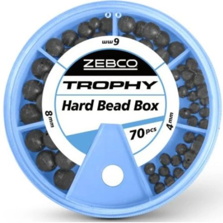 Monturi & Accesorii - BILE ZEBCO DE CAUCIUC RUBBER BEADS HARD 70buc/set