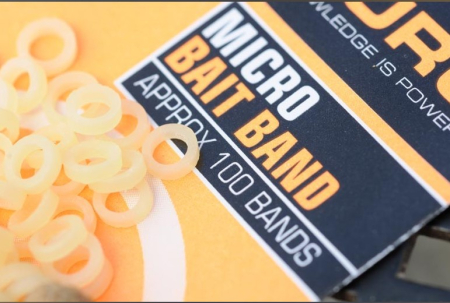 Monturi & Accesorii - INELE SILICONICE GURU BAIT BANDS MICRO, 2mm, 100buc