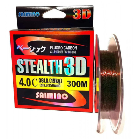 Fire Crap - FIR FLUOROCARBON SAIMINO STEALTH 3D, 300m