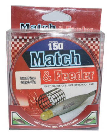 Fire Crap - FIR MATCH & FEEDER FAST SINKING SUPER STRONG, 150m