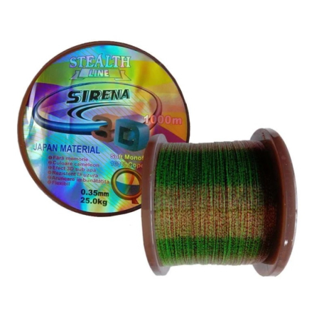 Fire Crap - FIR MONOFILAMENT 1000M SIRENA STEALTH 3D