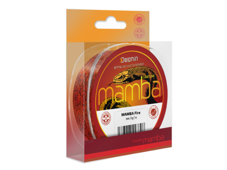 Fire Crap - FIR MONOFILAMENT DELPHIN MAMBA FEEDER 3D, MULTICOLOR, 200m