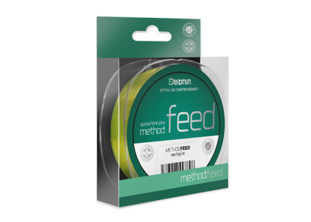 Fire Crap - FIR MONOFILAMENT DELPHIN METHOD FEED, GALBEN FLUO, 150m