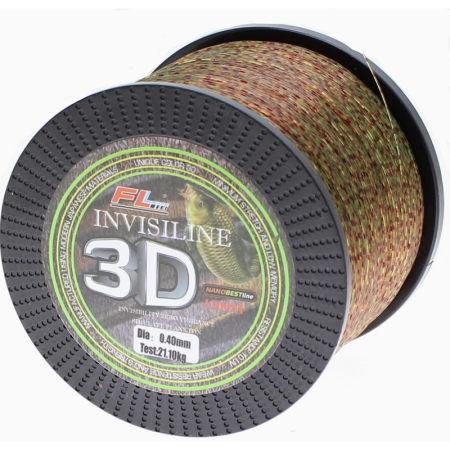 Fire Crap - FIR MONOFILAMENT FL INVISILINE 3D, 1200m