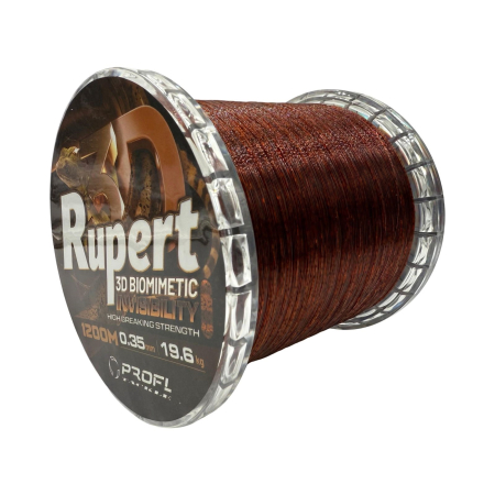 Fire Crap - FIR MONOFILAMENT PRO FL RUPERT 3D BIOMIMETIC INVISIBILITY, 1200m
