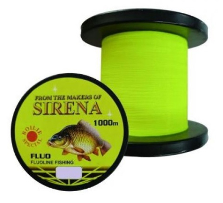 Fire Crap - FIR MONOFILAMENT SIRENA GALBEN FLUO, 1000m