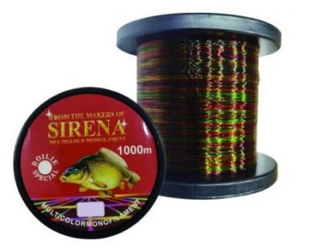 Fire Crap - FIR MONOFILAMENT SIRENA MULTICOLOR, 1000m