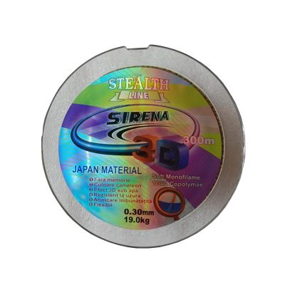 Fire Crap - FIR MONOFILAMENT SIRENA STEALTH 3D, 300m