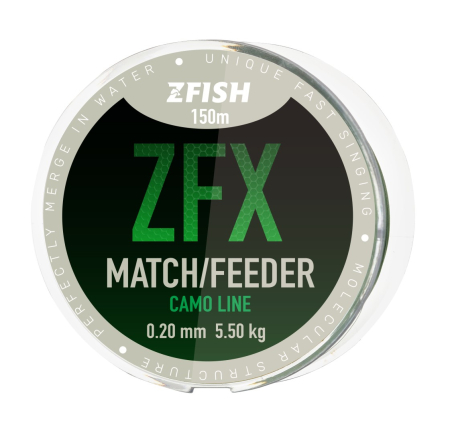 Fire Crap - FIR MONOFILAMENT ZFX MATCH/FEEDER CAMOLINE, 150m