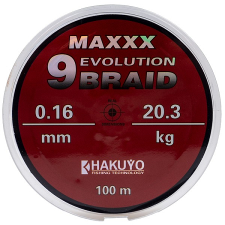 Textil - FIR TEXTIL HAKUYO MAXXX EVOLUTION 9 BRAID, 100m