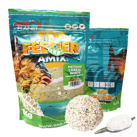 Gama FEEDER - TOP FEEDER AMIX METHOD CEREAL WHITE 1kg