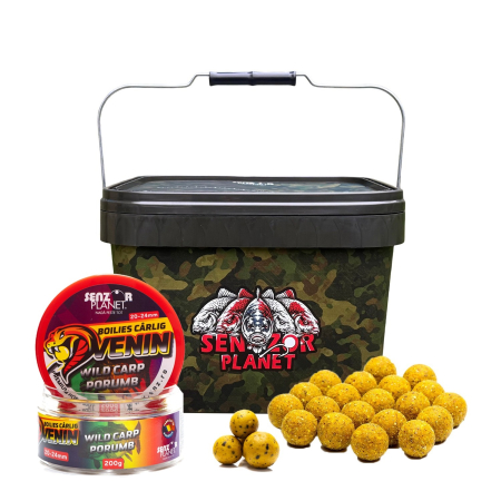 Pachete Nada - KIT CRAP SALBATIC BOILIES 5kg + MOMEALA CARLIG