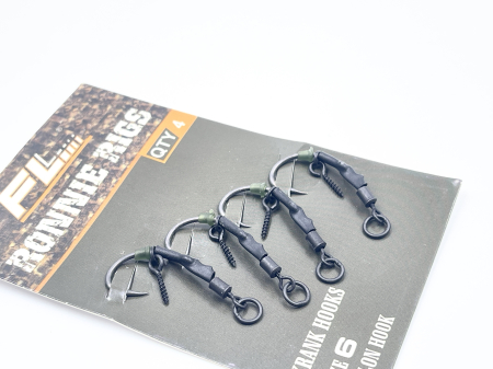 Monturi & Accesorii - MONTURA FL RONNIE RIG CU CARLIG KRANK, 4 buc Nr. 8