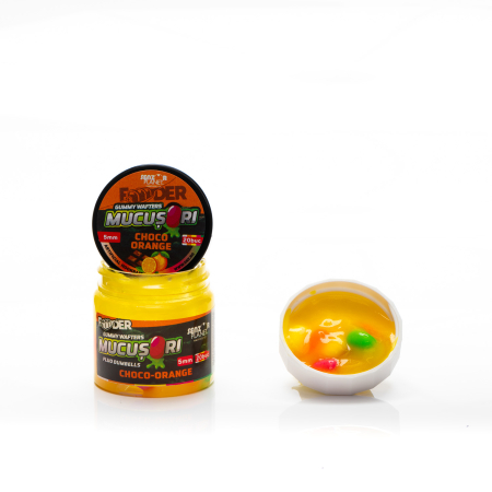 Momeli Artificiale - MUCUSORI WAFTERS ARTIFICIAL CHOCO ORANGE 5mm 20buc