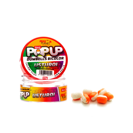 Pop-up - POP-UP DUMBELLS BICOLOR USTUROI 6mm 15g