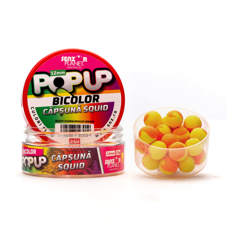 Pop-up - POP-UP BICOLOR CAPSUNA & SQUID 12mm 25g