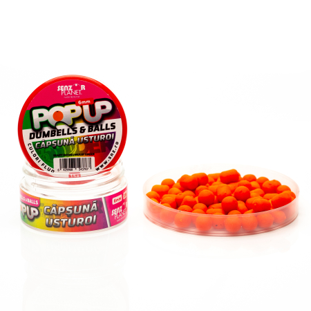 Pop-up - POP-UP DUMBELLS & BALLS CAPSUNA & USTUROI 6mm 15g