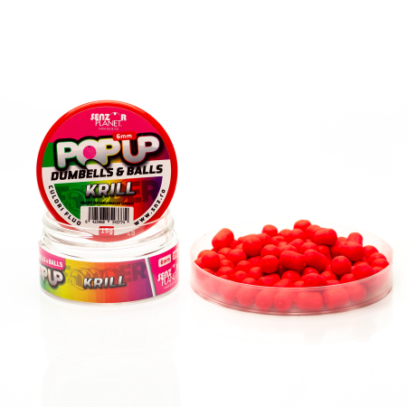 Pop-up - POP-UP DUMBELLS & BALLS KRILL 6mm 15g