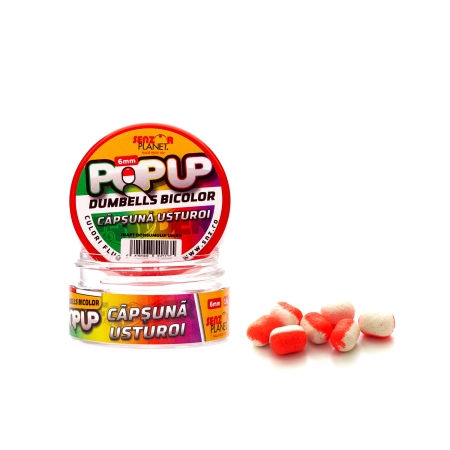 Pop-up - POP-UP DUMBELLS BICOLOR CAPSUNA & USTUROI 6mm 15g