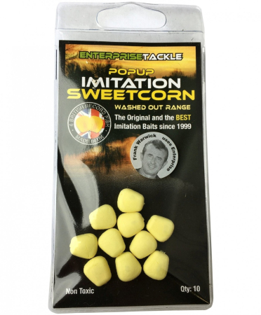Enterprise Tackle - POPUP SWEETCORN YELLOW WASHED OUT 10buc