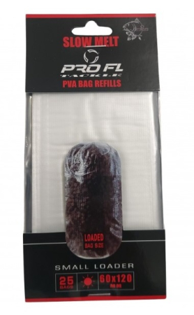 Accesorii monturi crap - PUNGI SOLUBILE PVA SLOW MELT, PRO FL, 60x120mm