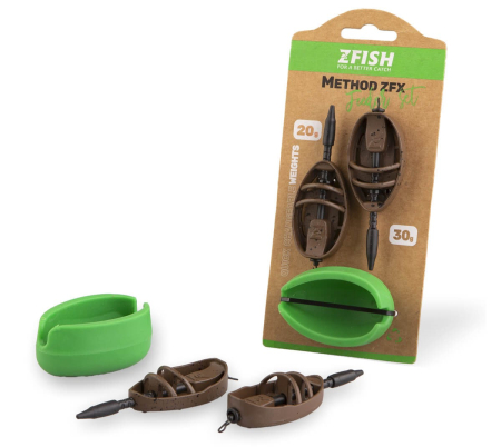 Plumbi & Momitoare - SET 2 MOMITOARE + MATRITA ZFISH METHOD FEEDER ZFX