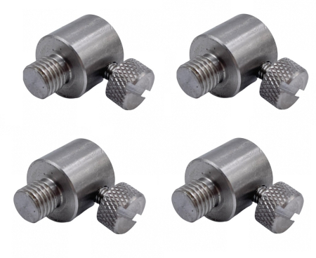 Rod Pod-uri, picheti, suporti - SET 4 CONECTORI INOX COONOR