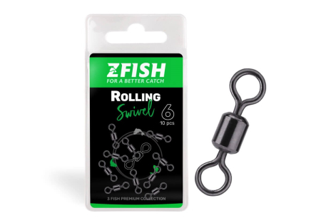 Monturi & Accesorii - VARTEJ ZFISH ROLLING SWIVEL Nr 10
